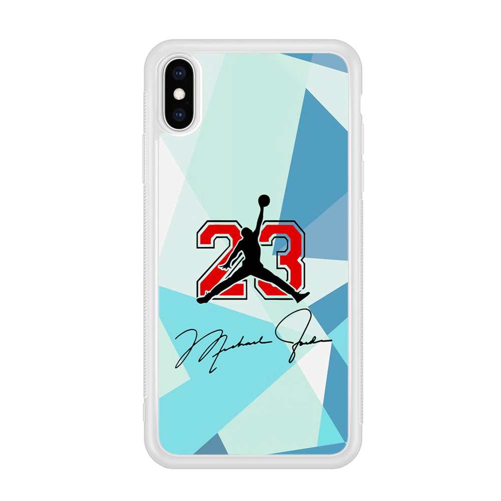 Air Jordan Signature Of Number iPhone Xs Max Case