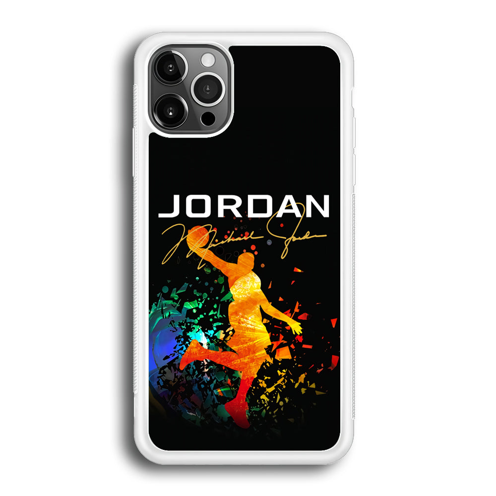 Air Jordan Slam Dunk Style Signature iPhone 12 Pro Max Case