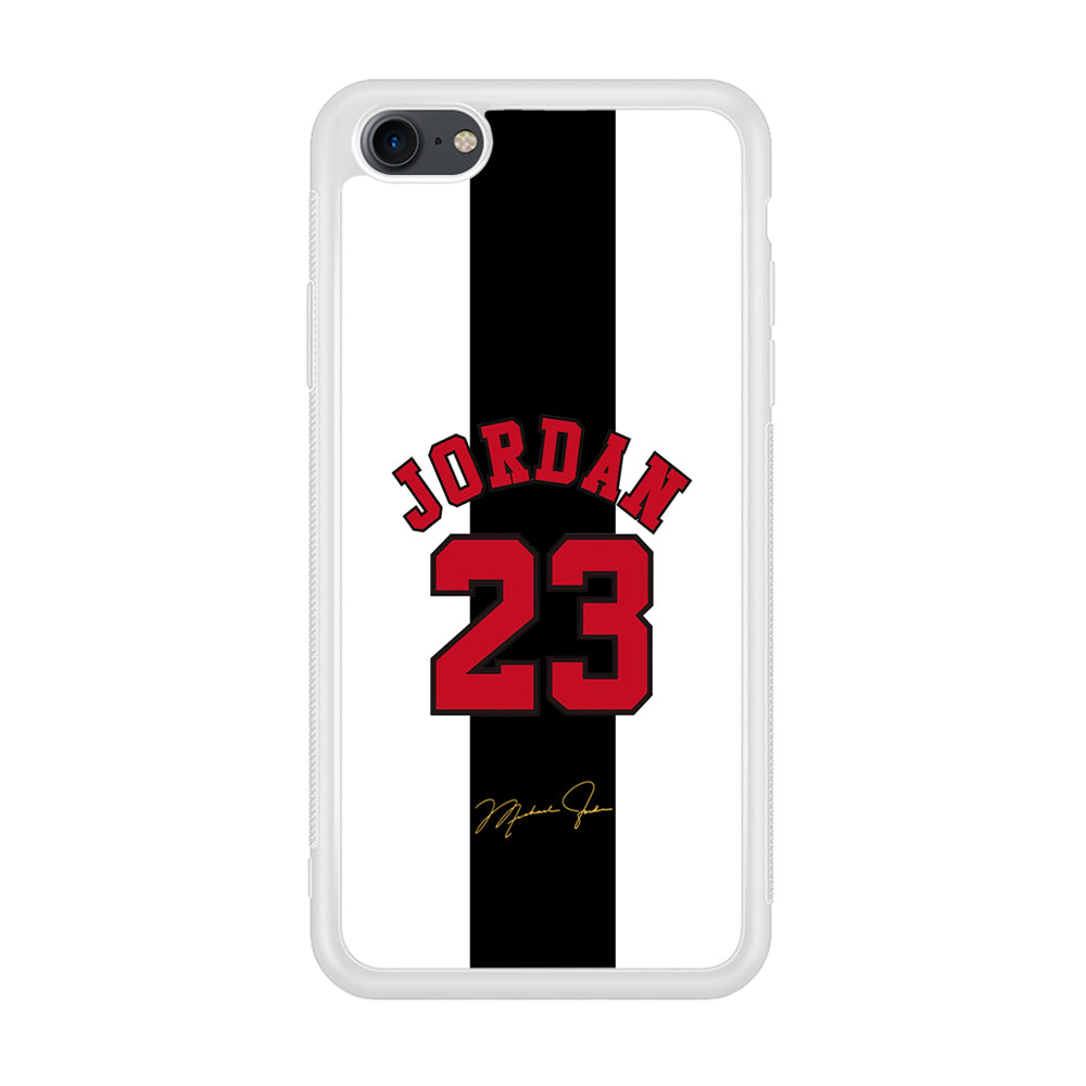 Air Jordan Stripe Black Number iPhone 7 Case