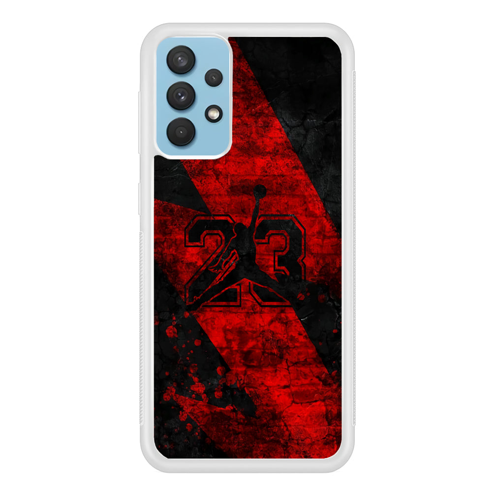 Air Jordan The Red Lightning Samsung Galaxy A32 Case