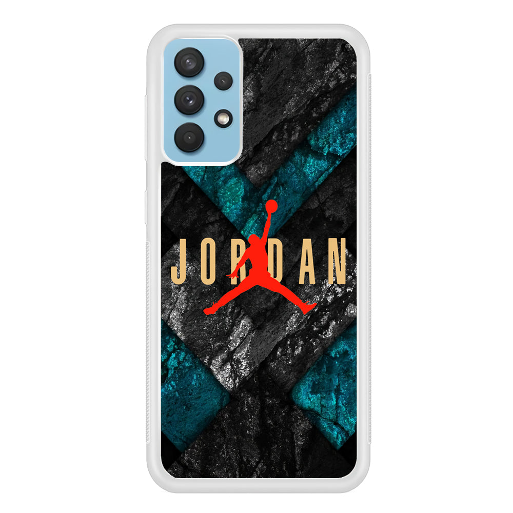 Air Jordan Tosca Grey Combination Marble Samsung Galaxy A32 Case
