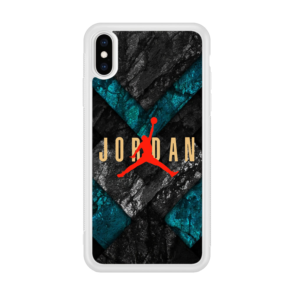 Air Jordan Tosca Grey Combination Marble iPhone X Case
