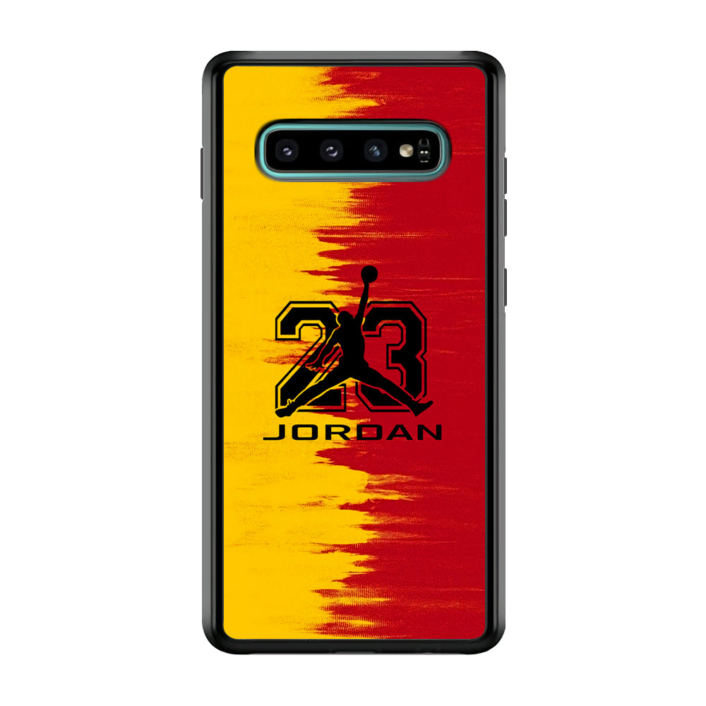 Air Jordan Two Side Colour Samsung Galaxy S10 Case