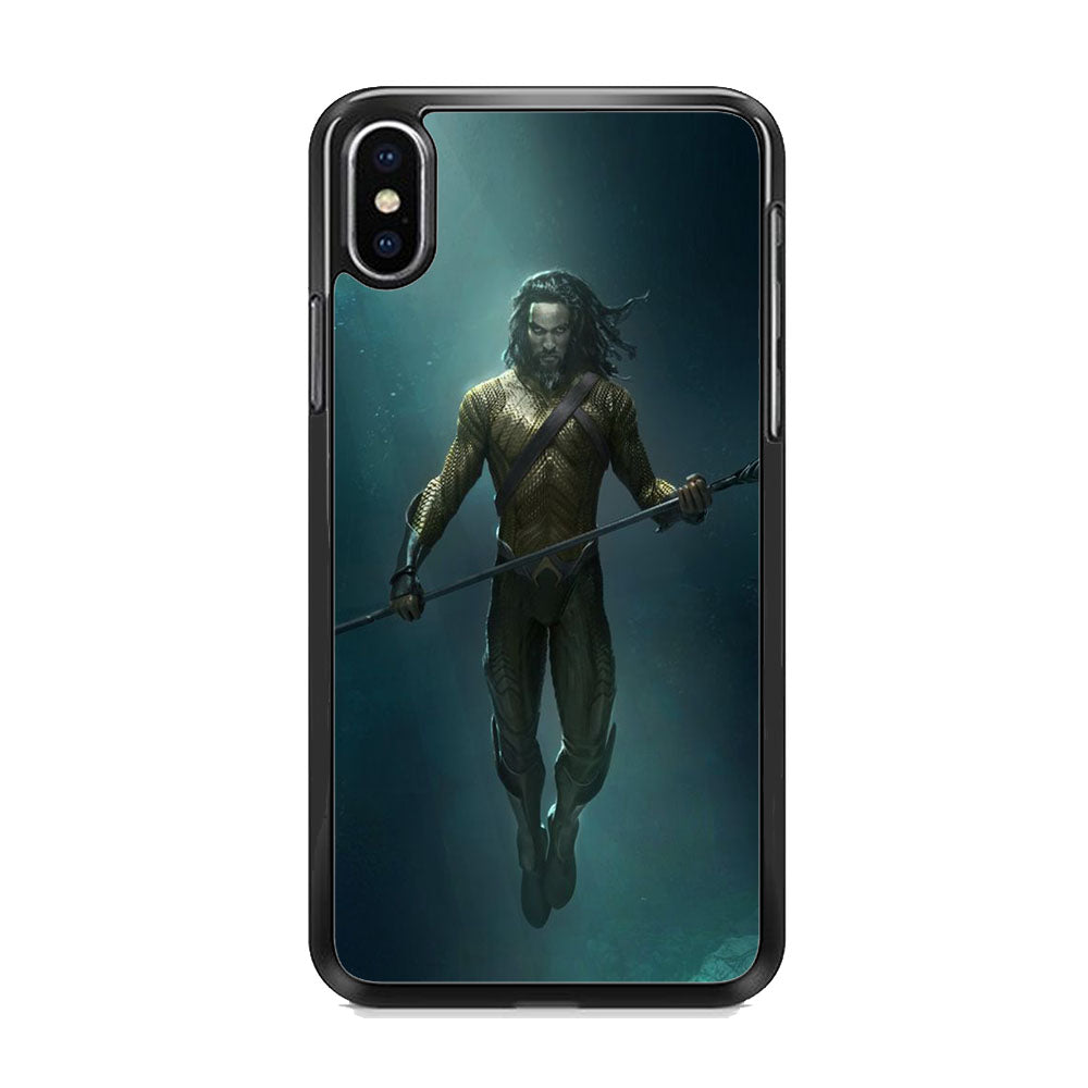 Aquaman Heroes Character iPhone X Case