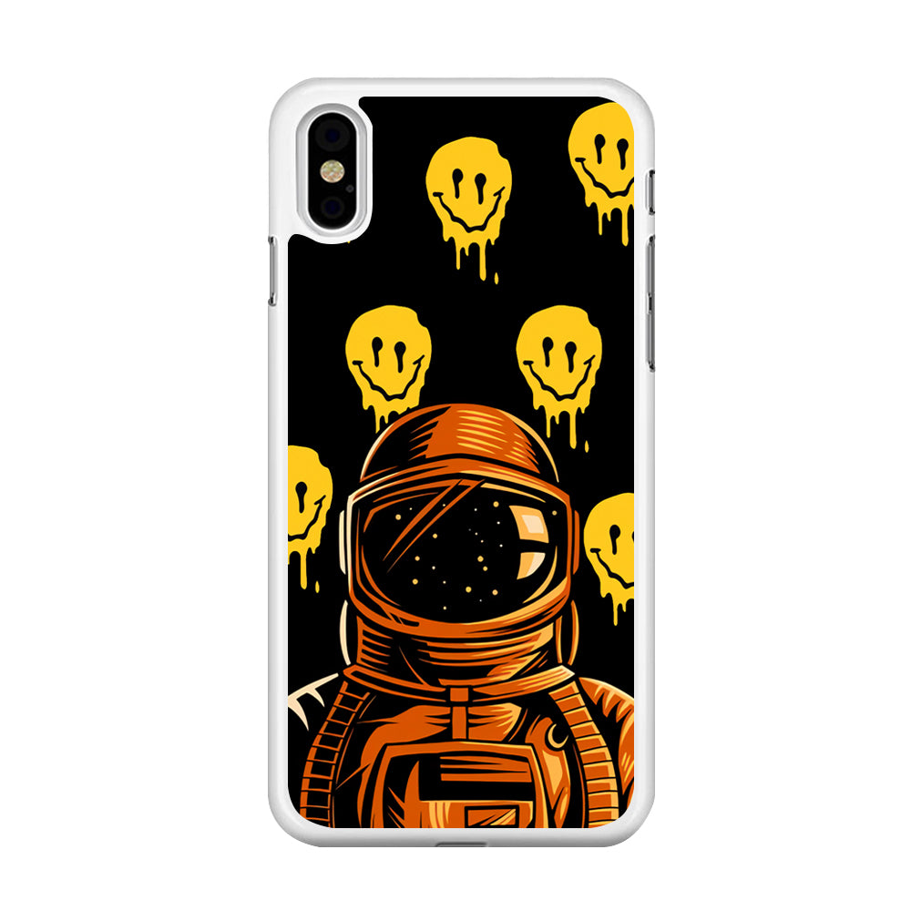 Astronaut Emoji Smile iPhone Xs Max Case