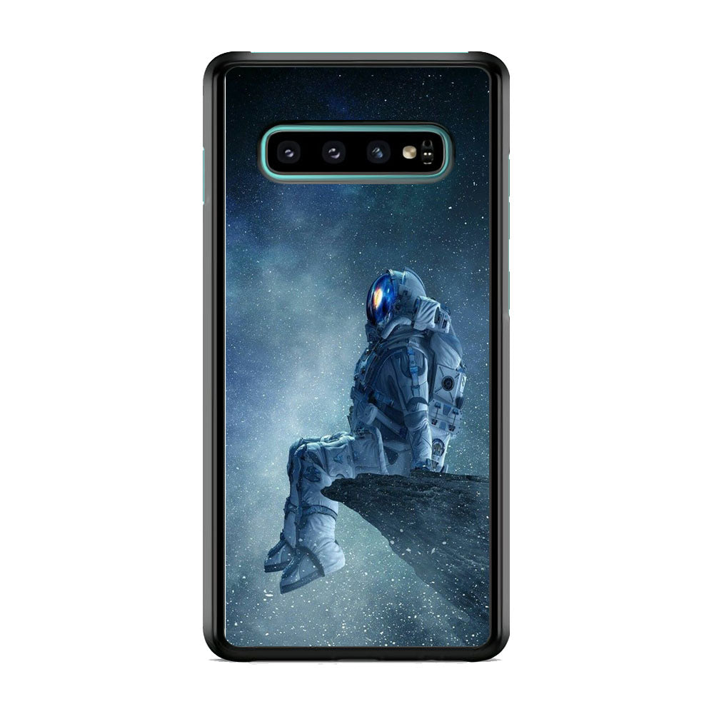 Astronaut Enjoy The Galaxy View Samsung Galaxy S10 Case