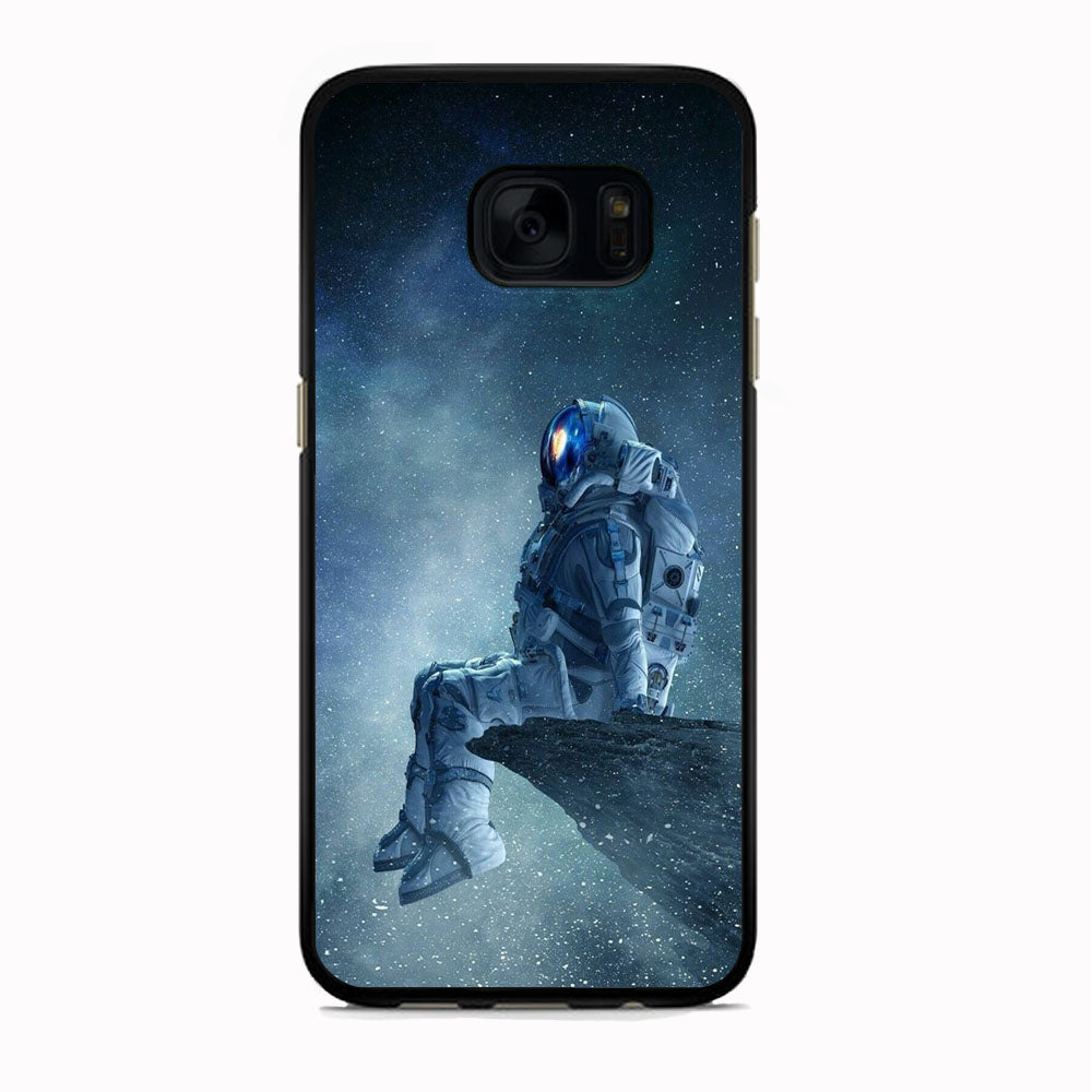 Astronaut Enjoy The Galaxy View Samsung Galaxy S7 Case
