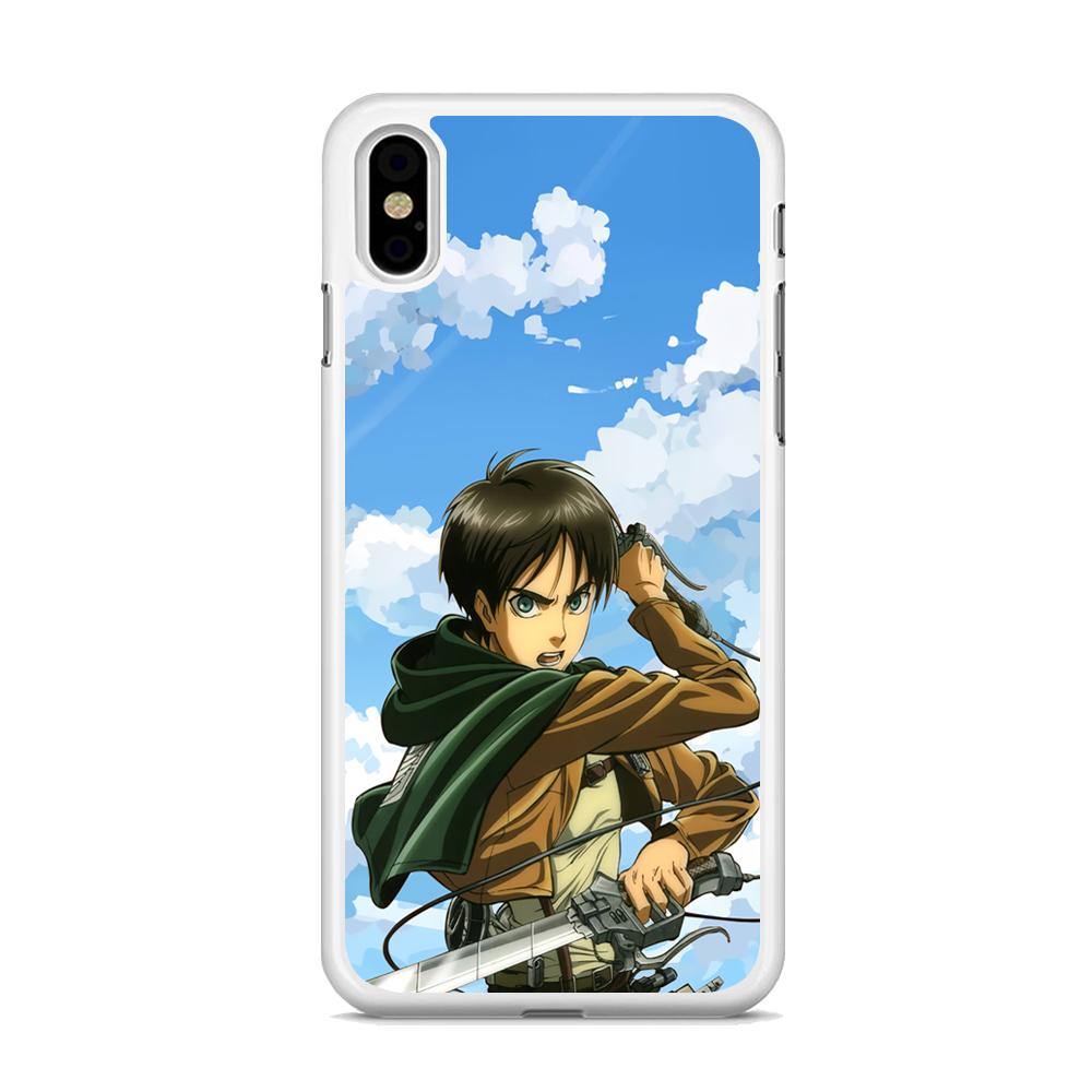 Attack on Titan Eren Jaeger iPhone Xs Max Case - ezzyst