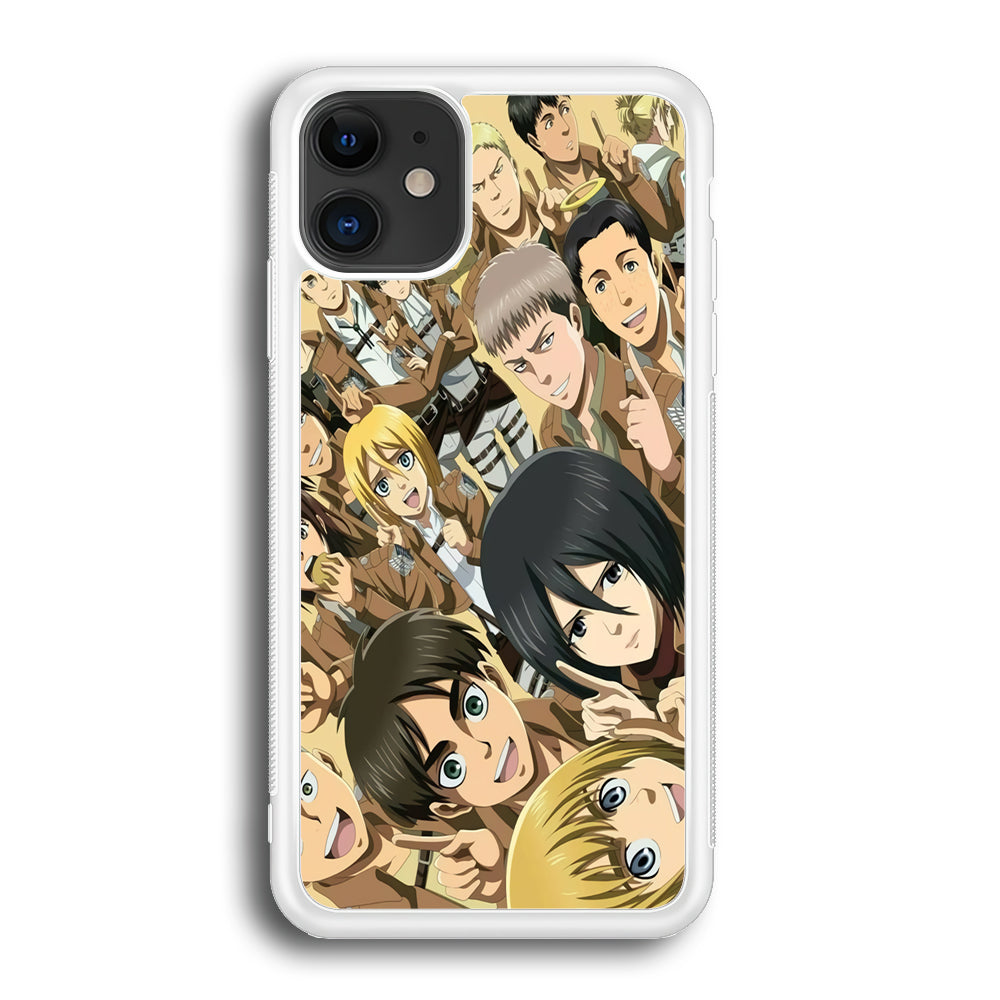 Attack on Titan Family iPhone 12 Case