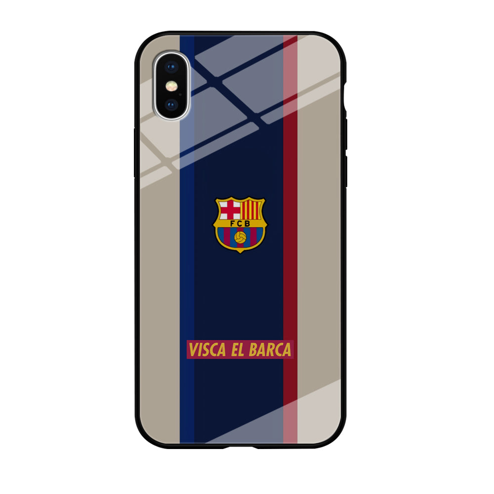 Barcelona Visca El Barca iPhone X Case