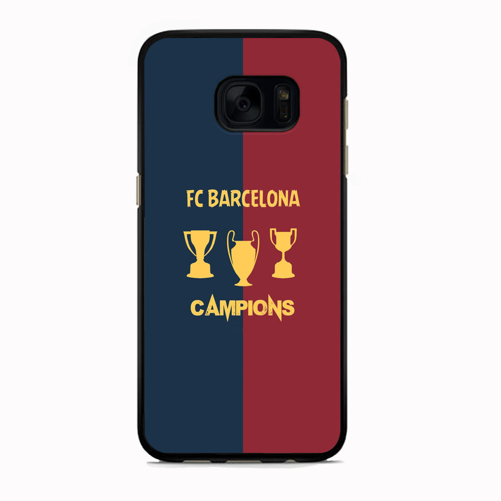 Barcelona FC Treble Winner Samsung Galaxy S7 Case