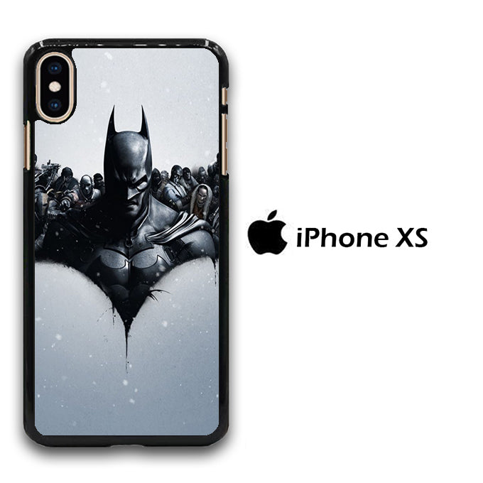 Batman Comic Winter iPhone Xs Case