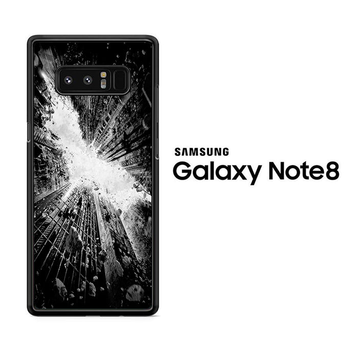 Batman Logo From Building Samsung Galaxy Note 8 Case