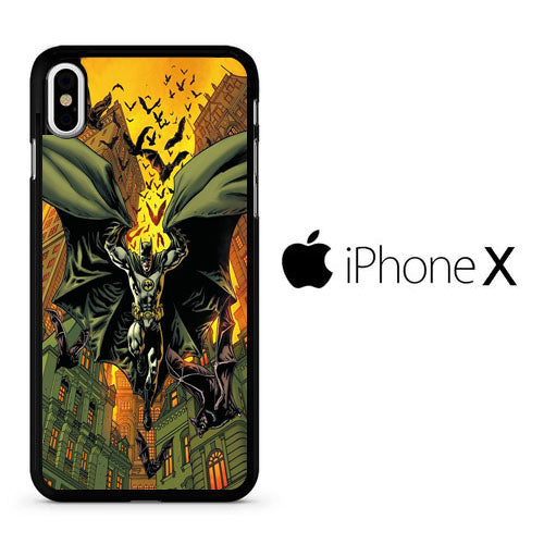 Batman With Bat iPhone X Case