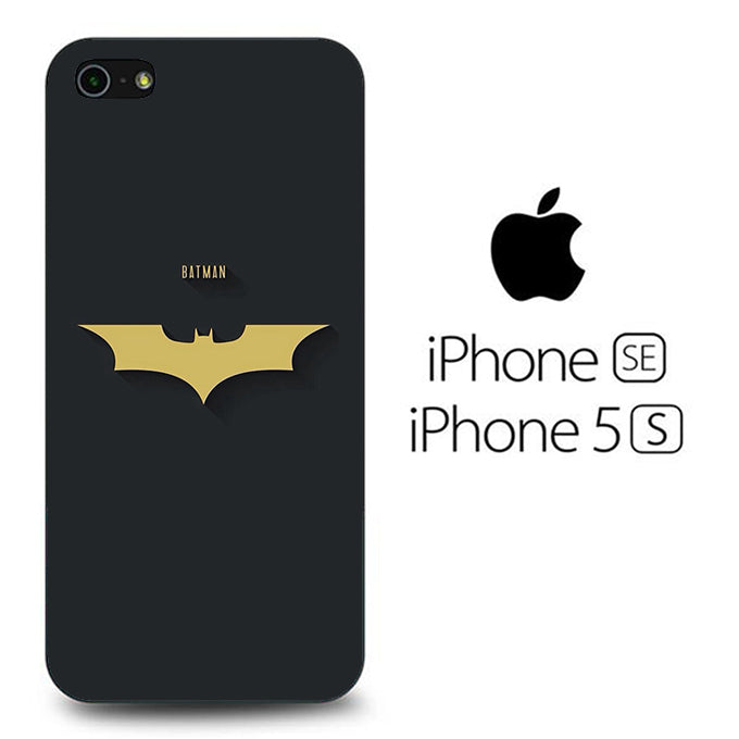 Batman Yellow Logo Simple iPhone 5 | 5s Case - Ezzystore