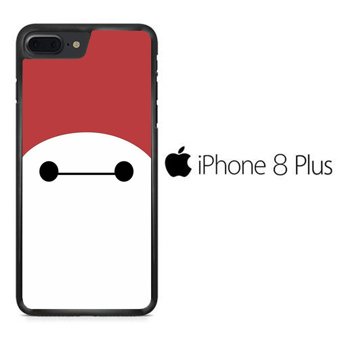 Bay Max Eyes Red White iPhone 8 Plus Case