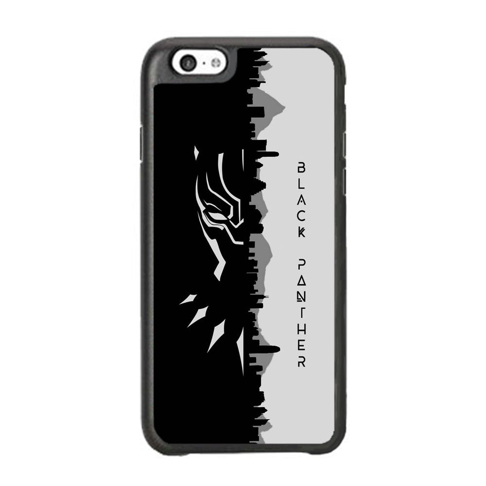 Black Panther Head Half Building Side iPhone 6 Plus | 6s Plus Case