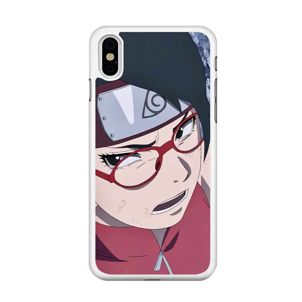 Boruto Sarada Uchiha iPhone Xs Max Case