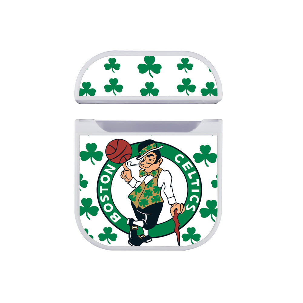Boston Celtics Team NBA Hard Plastic Case Cover For Apple Airpods