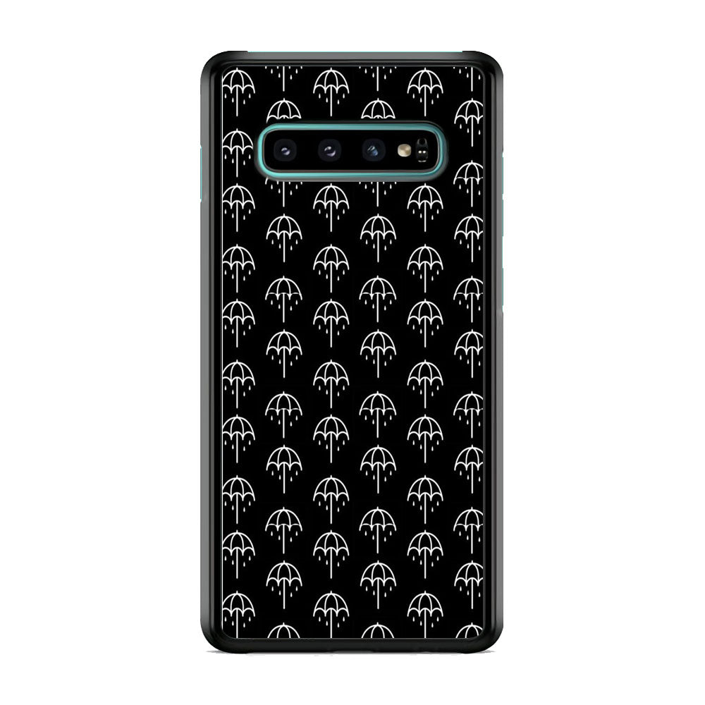 Bring Me The Horizon Black Umbrella Logo Samsung Galaxy S10 Plus Case