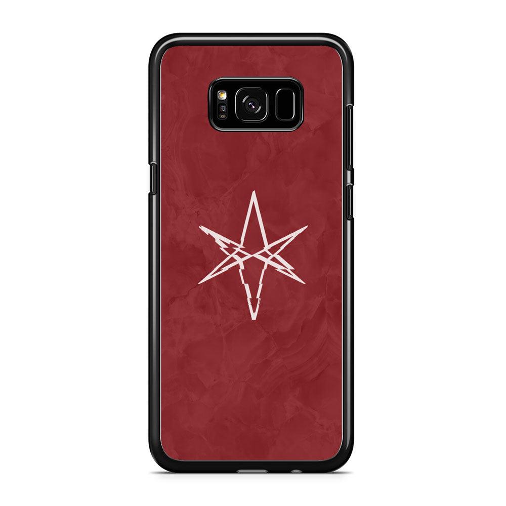 Bring Me The Horizon Maroon Marble Samsung Galaxy S8 Plus Case