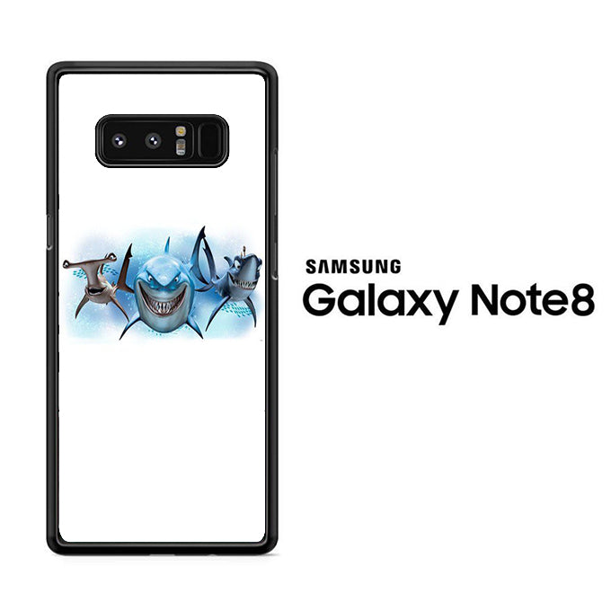 Bruce And Shark Team Finding Nemo Samsung Galaxy Note 8 Case