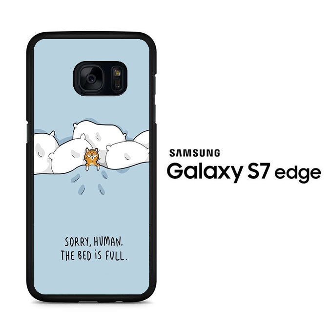 Cat Lazy Sleepy Samsung Galaxy S7 Edge Case