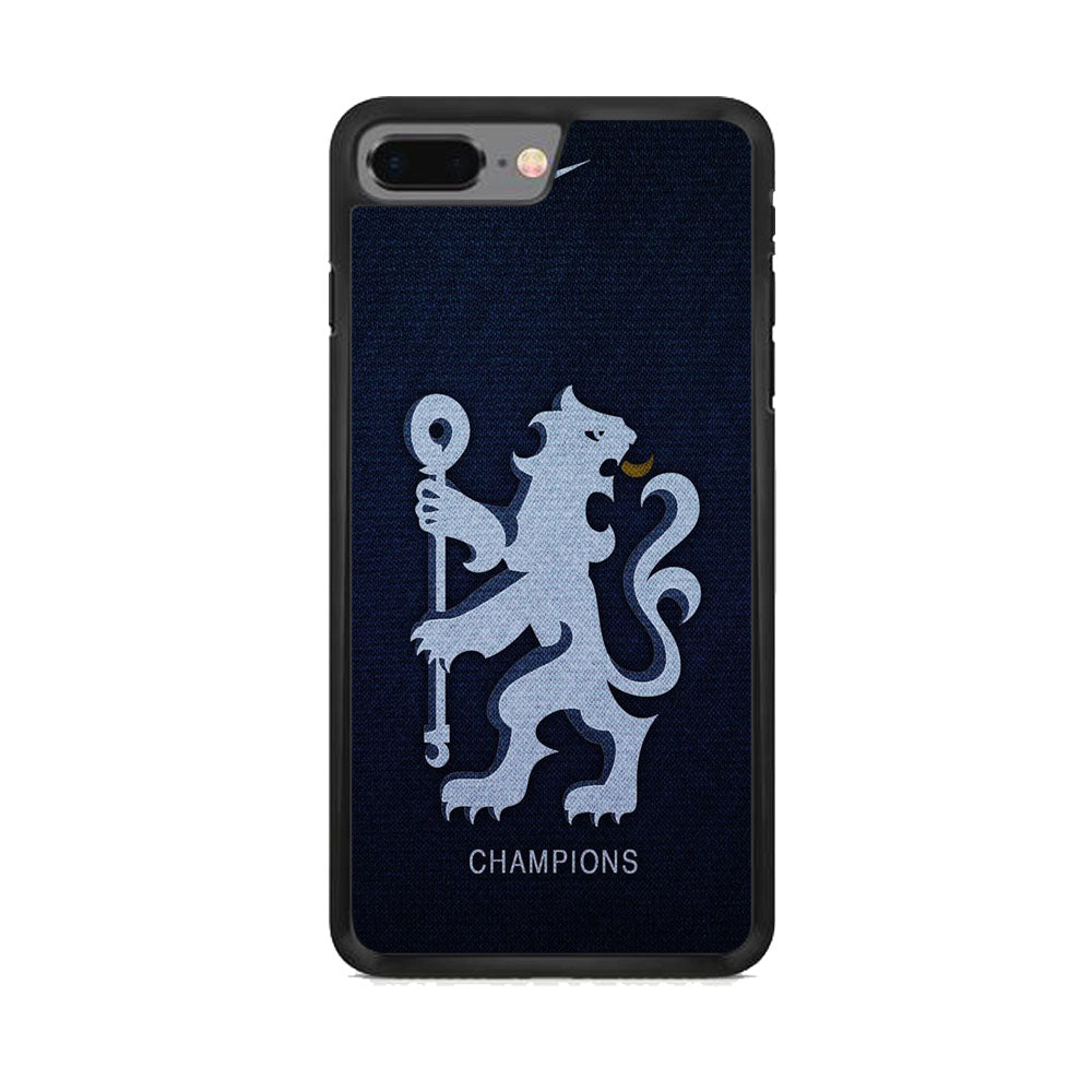 Chelsea FC Navy Champions iPhone 8 Plus Case