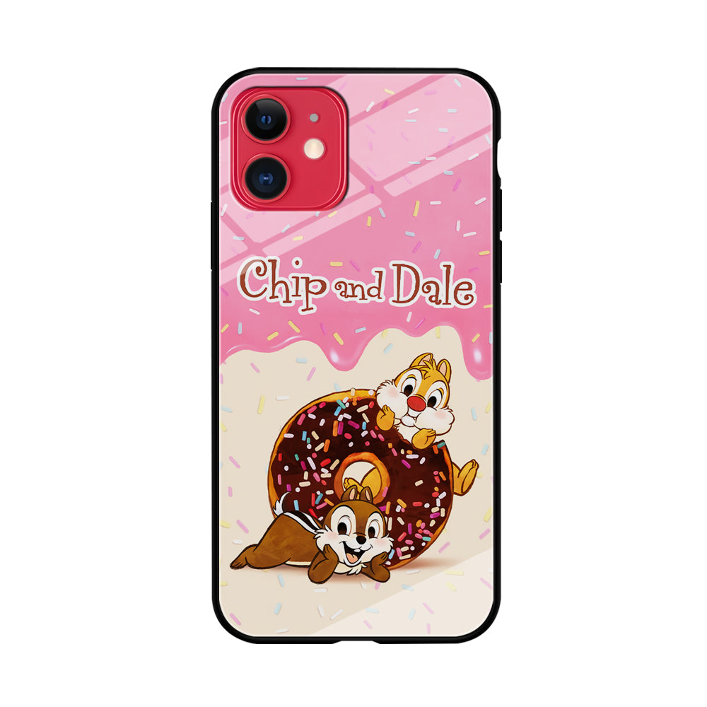 Chip And Dale Donut Creamy iPhone 11 Case