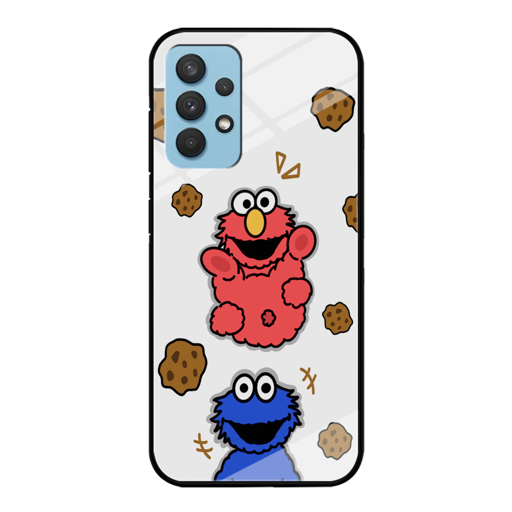Cookie and Elmo Cookies Samsung Galaxy A32 Case