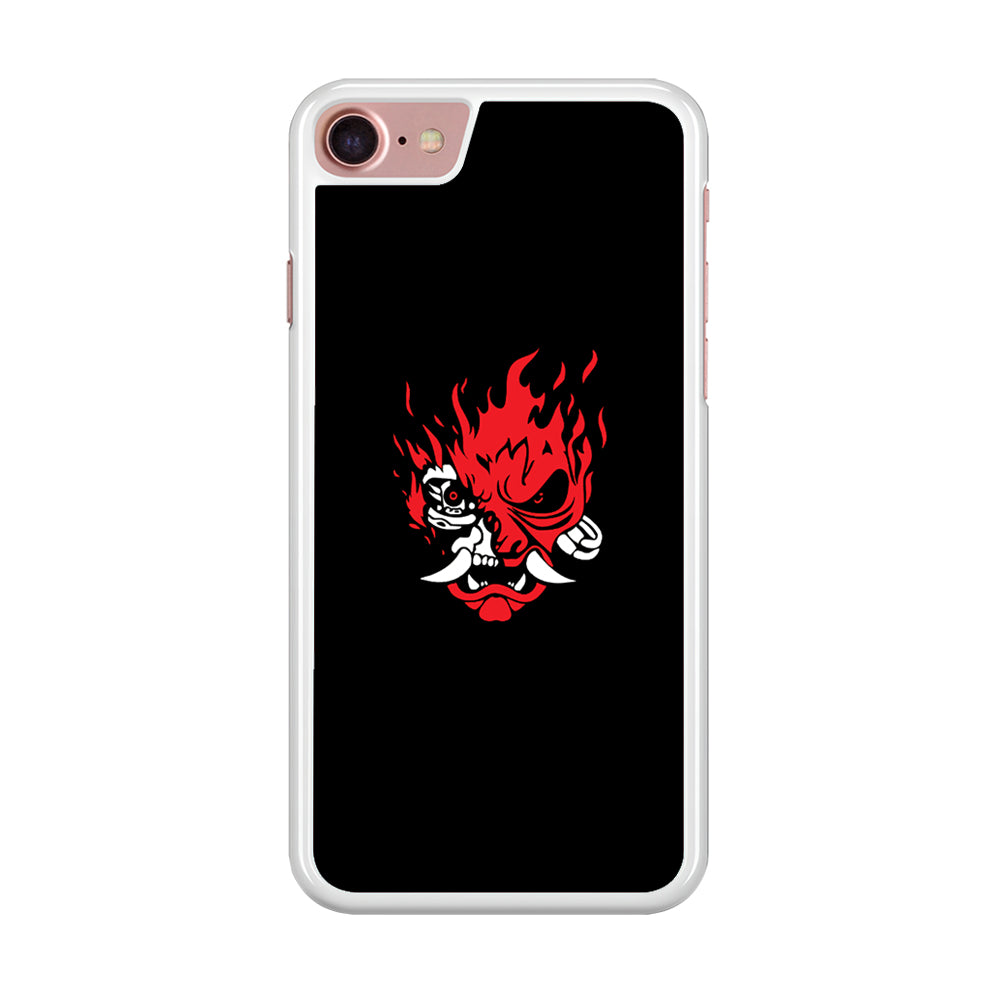 Cyberpunk Logo Black iPhone 8 Case