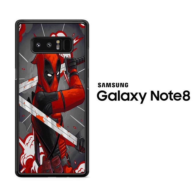 Deadpool Ready To Fight Samsung Galaxy Note 8 Case