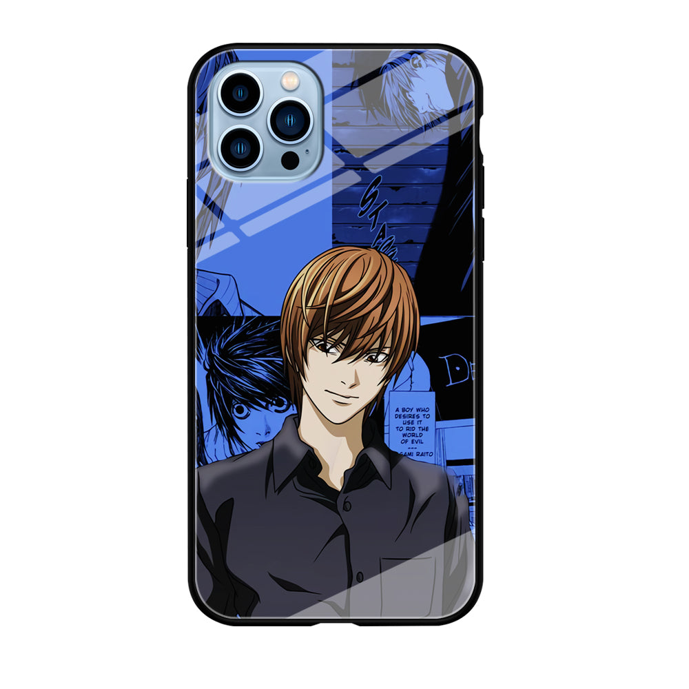 Death Note Light Yagami Comic iPhone 12 Pro Max Case