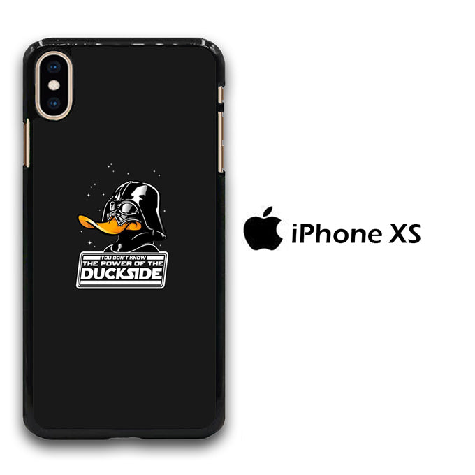 Donald Duck The Dark Side Starwars iPhone Xs Case
