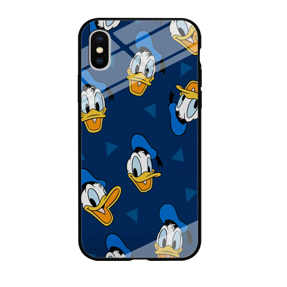Donalduck Head Doodle iPhone Xs Max Case