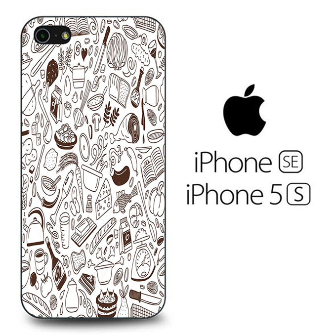 Doodle Food 003 iPhone 5 | 5s Case - Ezzystore