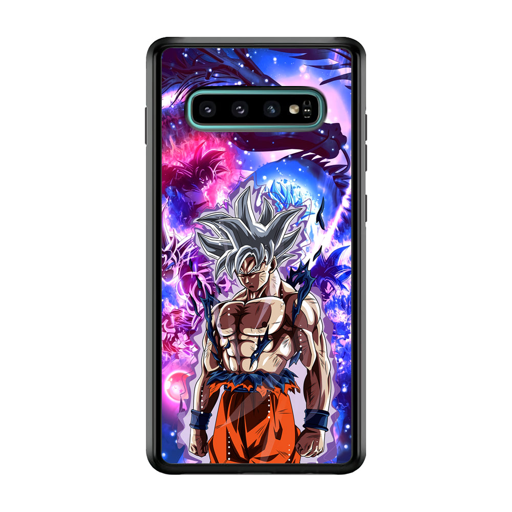 Dragon Ball Z Saiyan Determination Samsung Galaxy S10 Plus Case