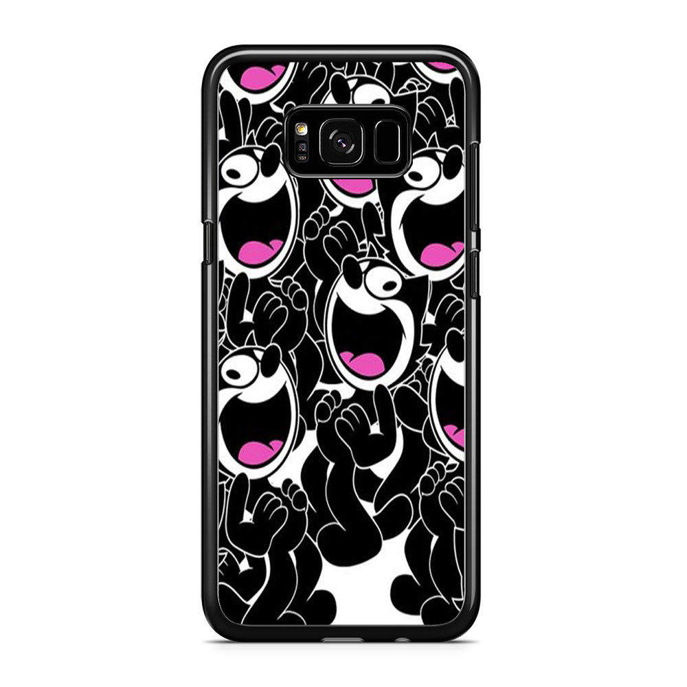 Felix The Cat Doodle Samsung Galaxy S8 Plus Case