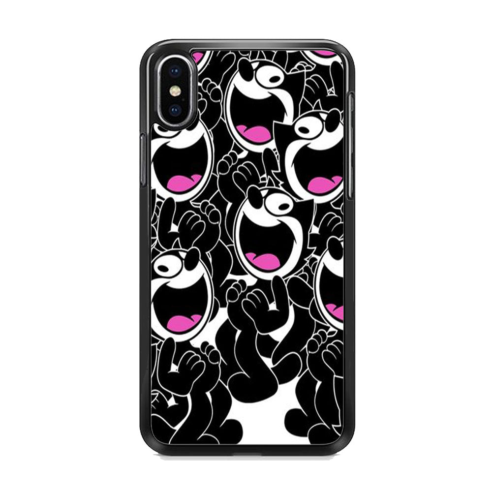 Felix The Cat Doodle iPhone Xs Max Case