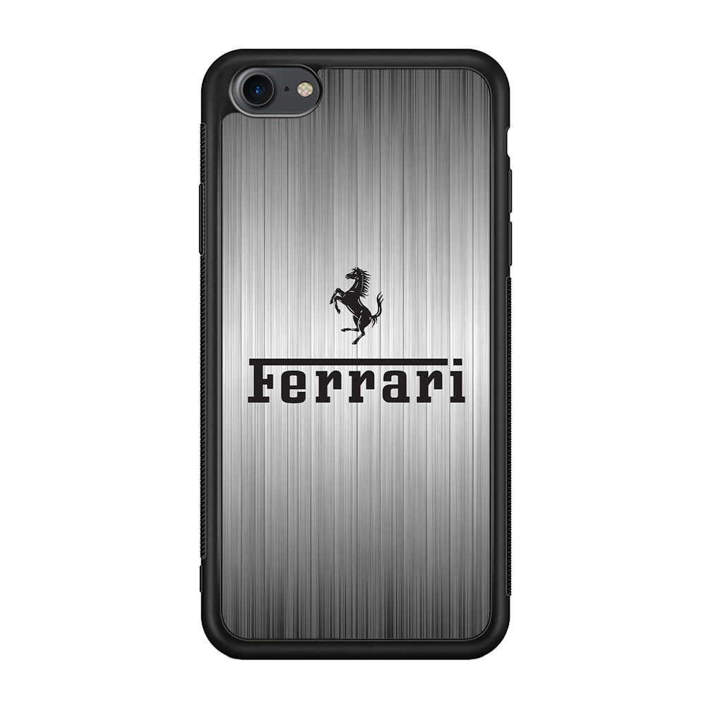 Ferrari Silver Grey iPhone 8 Case - Ezzystore