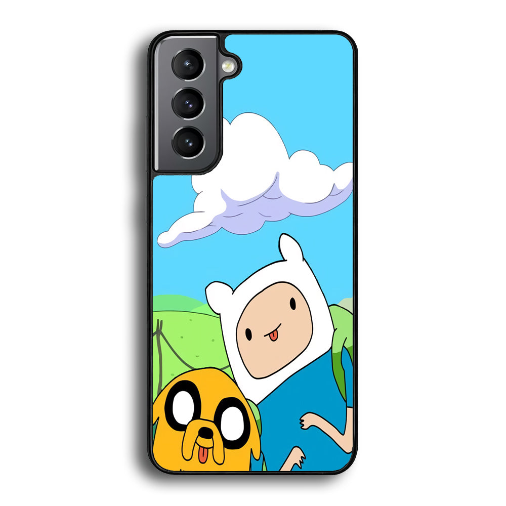Finn and Jake Best Friend Samsung Galaxy S21 Plus Case - Ezzystore