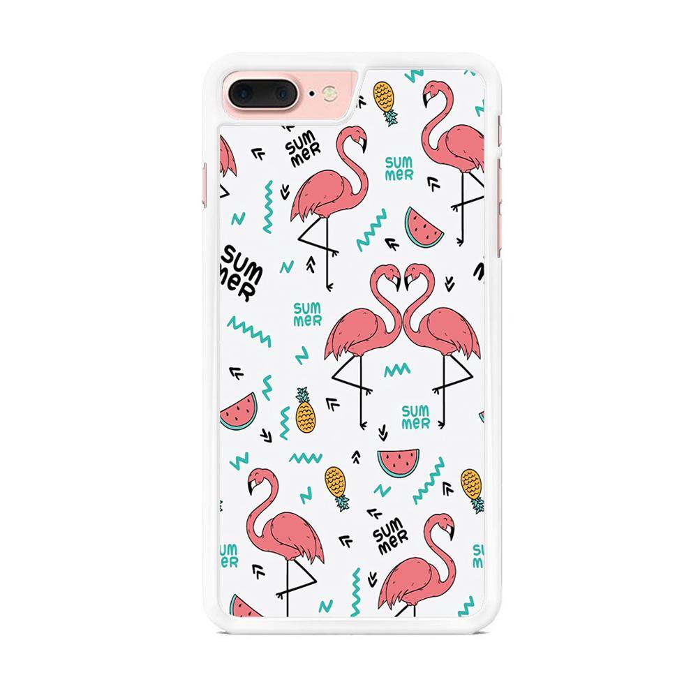 Flamingo Summer iPhone 8 Plus Case - ezzyst