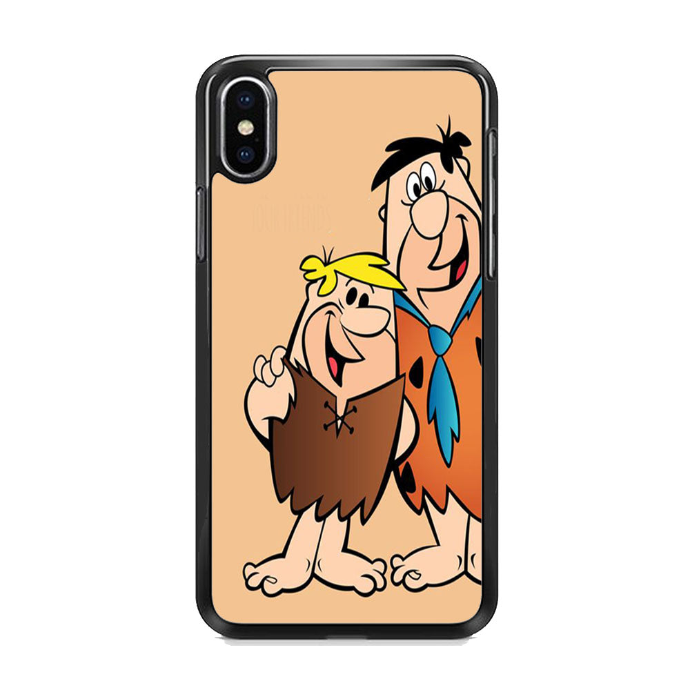 Flintstone Fred Barney Best Friend iPhone X Case