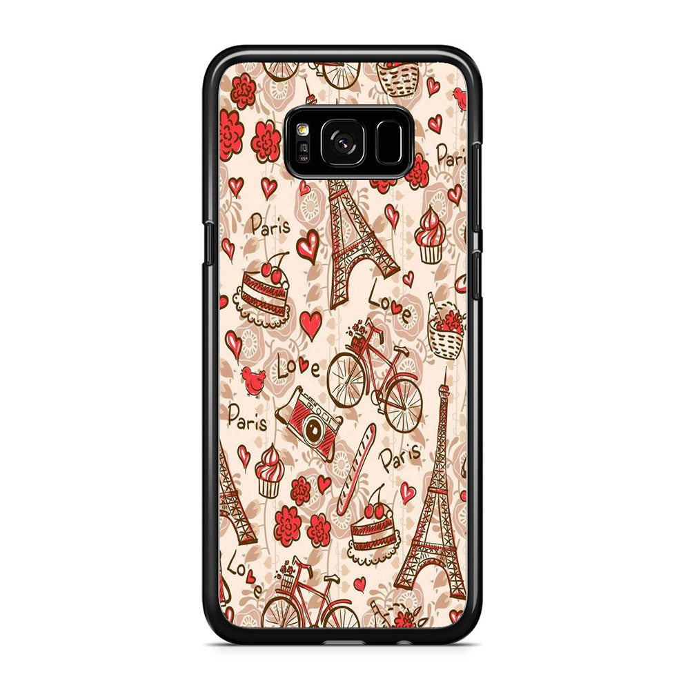 Flowers Beauty In Paris Wallpaper Samsung Galaxy S8 Plus Case