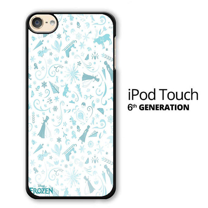 Frozen White Wallpaper iPod Touch 6 Case - Ezzystore