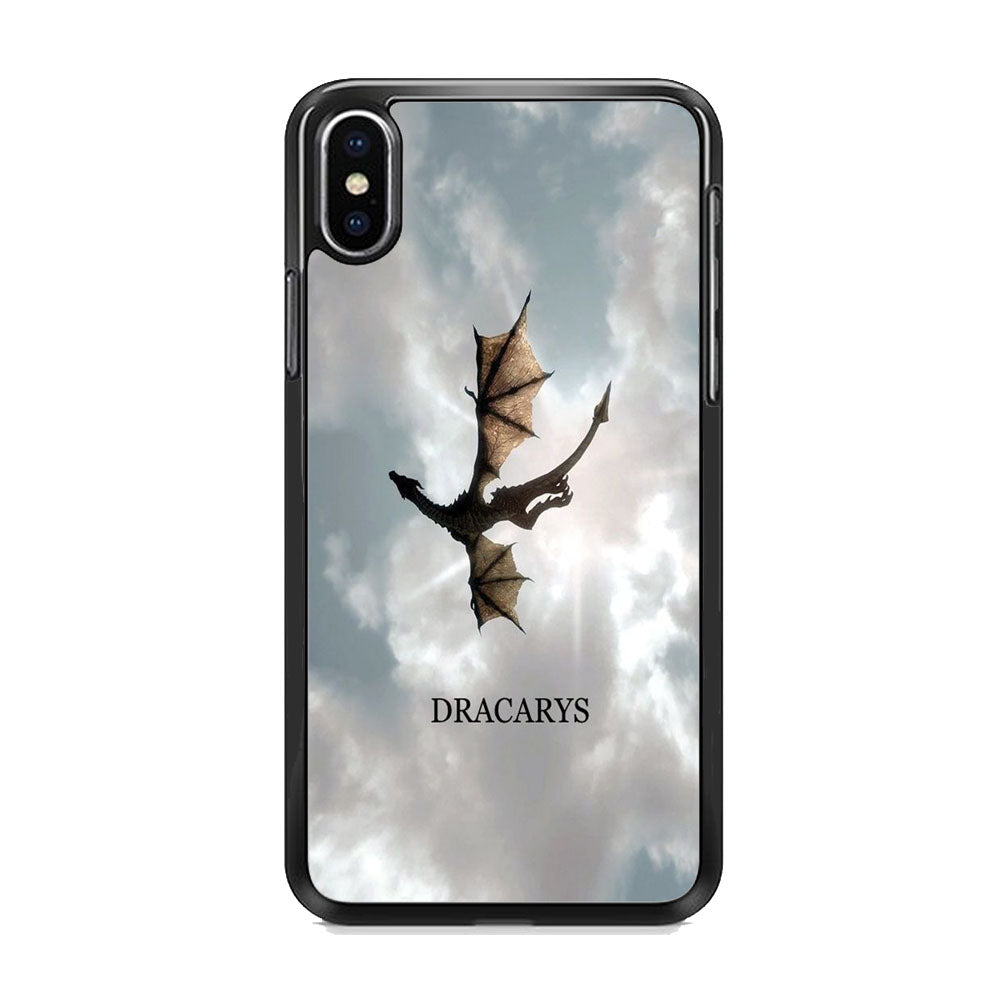Game Of Thrones Dracarys Dragon Flying In The Sky iPhone X Case
