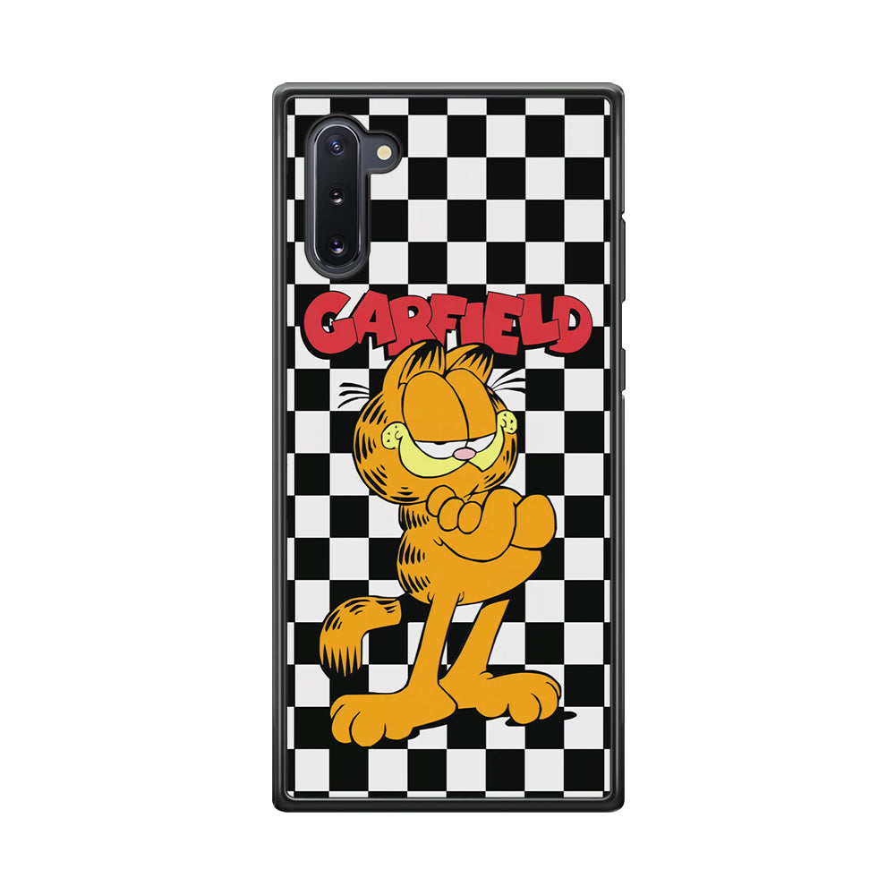 Garfield Cube Black Nad White Samsung Galaxy Note 10 Case