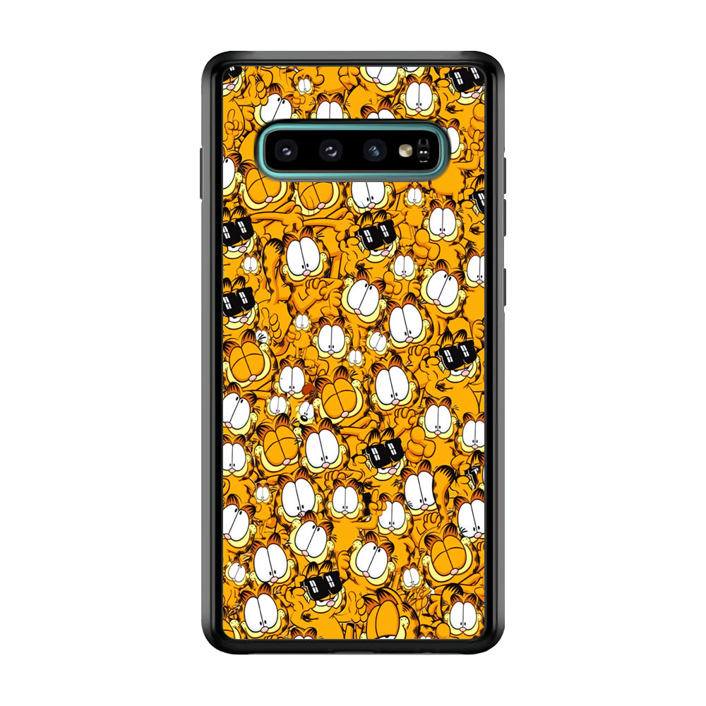 Garfield Doodle Samsung Galaxy S10 Case