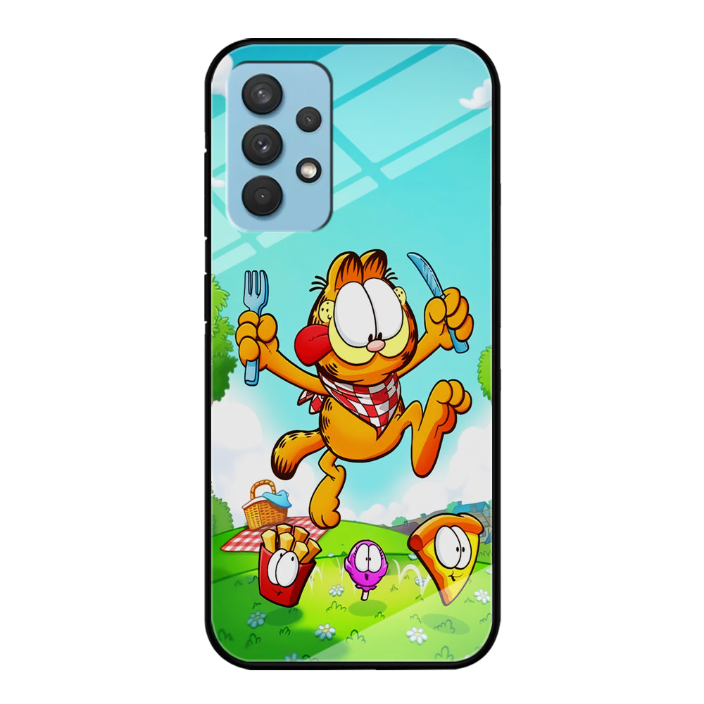 Garfield Lunch Samsung Galaxy A32 Case
