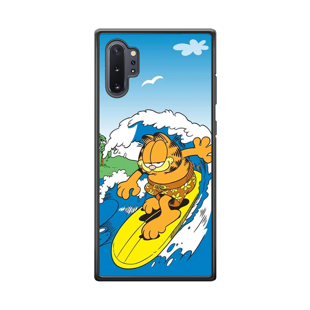 Garfield Surfing Samsung Galaxy Note 10 Plus Case